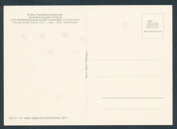 Kurhotel Auguste Viktoria  Kurort Lindenfels